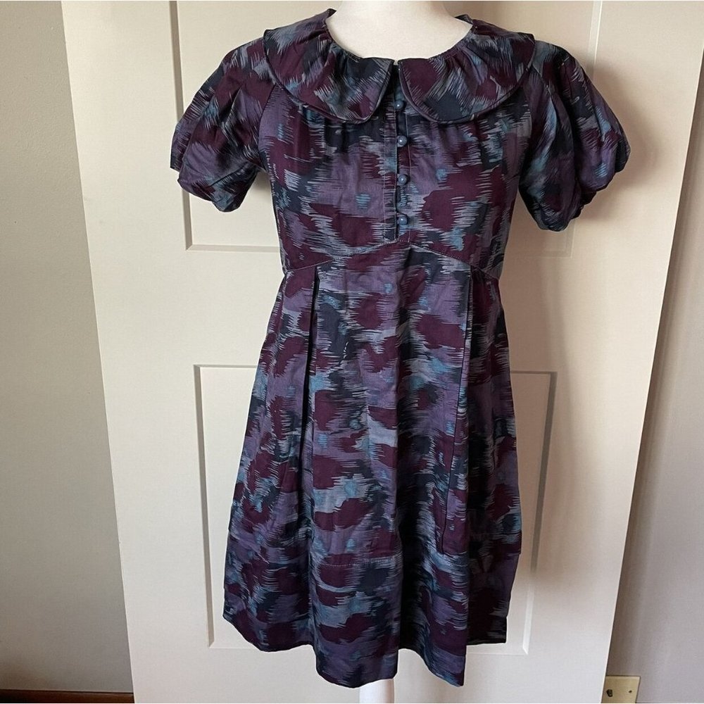 Women’s Marc By Marc Jacob’s Purple Blue Dress Size 2 - Picture 2 of 12
